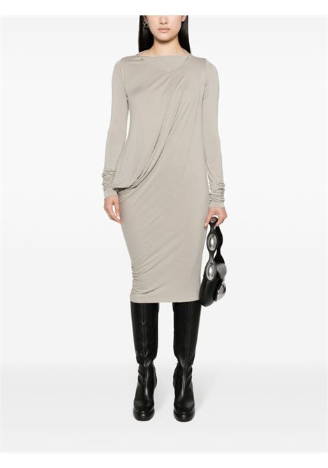 Abito asimmetrico in grigio - donna RICK OWENS LILIES | LI02C2535RV08